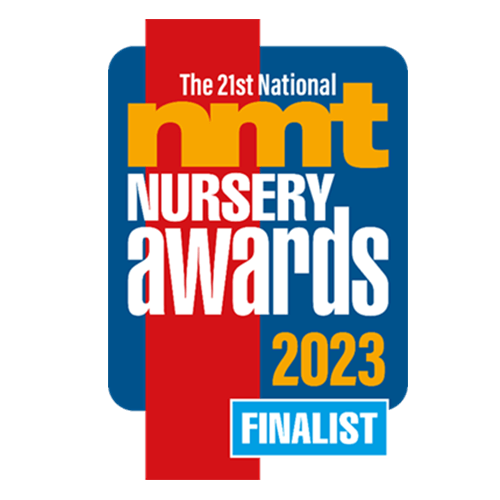 NMT Nursery Awards 2023 finalist logo