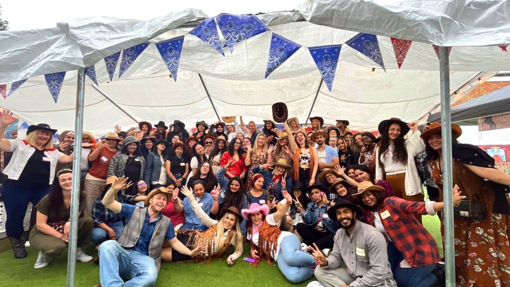 Watford Nursery staff posing for a group photo